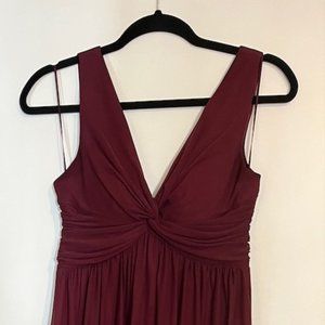 Birdy Grey cabernet bridesmaid dress XS